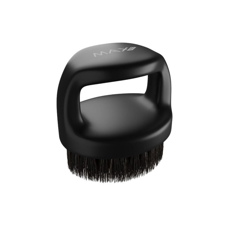 Max Pro Barber Fade Baardborstel Zwart