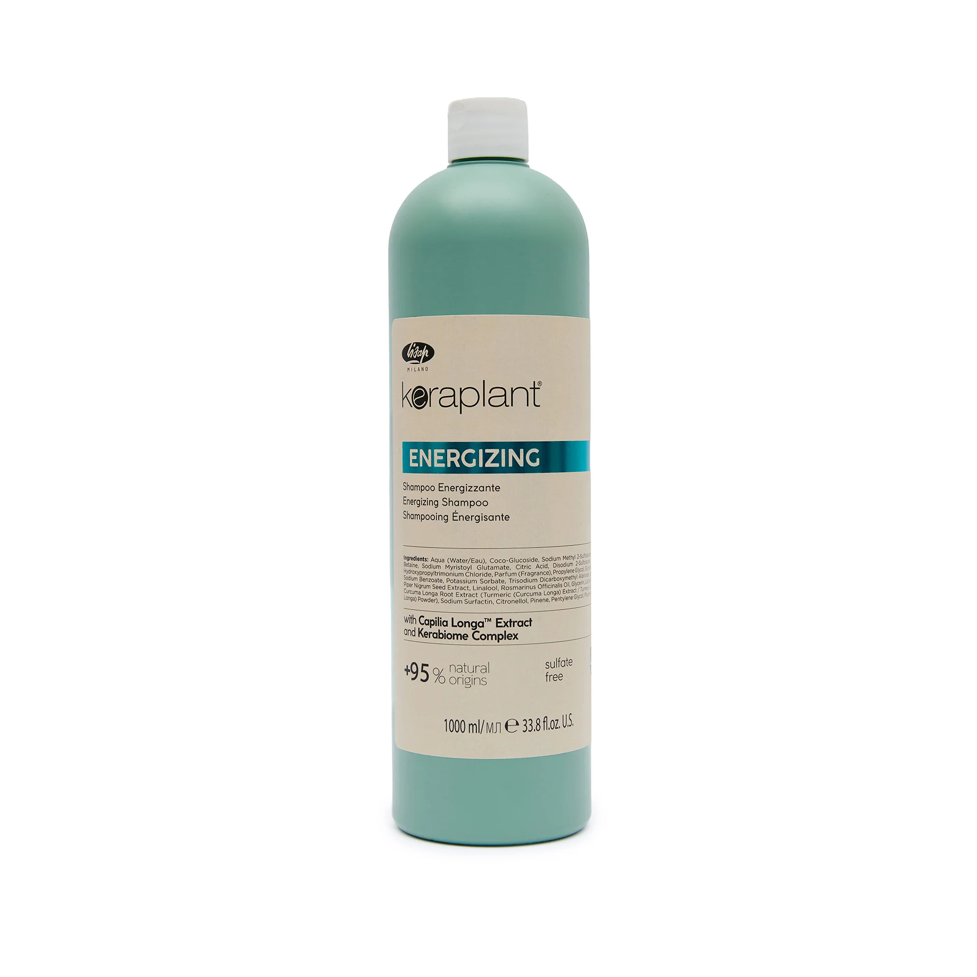 KERAPLANT-48 LISAP - KERAPLANT ENERGIZING SHAMPOO 1000 ML - Afbeelding 1