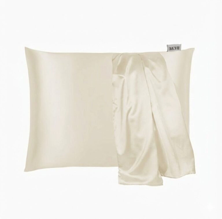 MOHI Satijnen Kussensloop Off White